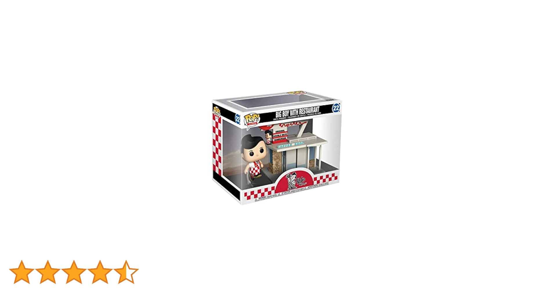 Amazon | FUNKO POP! TOWN: Bob's Big Boy Restaurant w/Big Boy